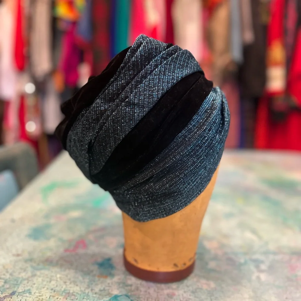 Sears black velvet